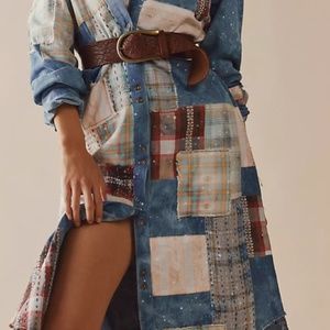 NWT Phoenix Shirt Dress (Free People)